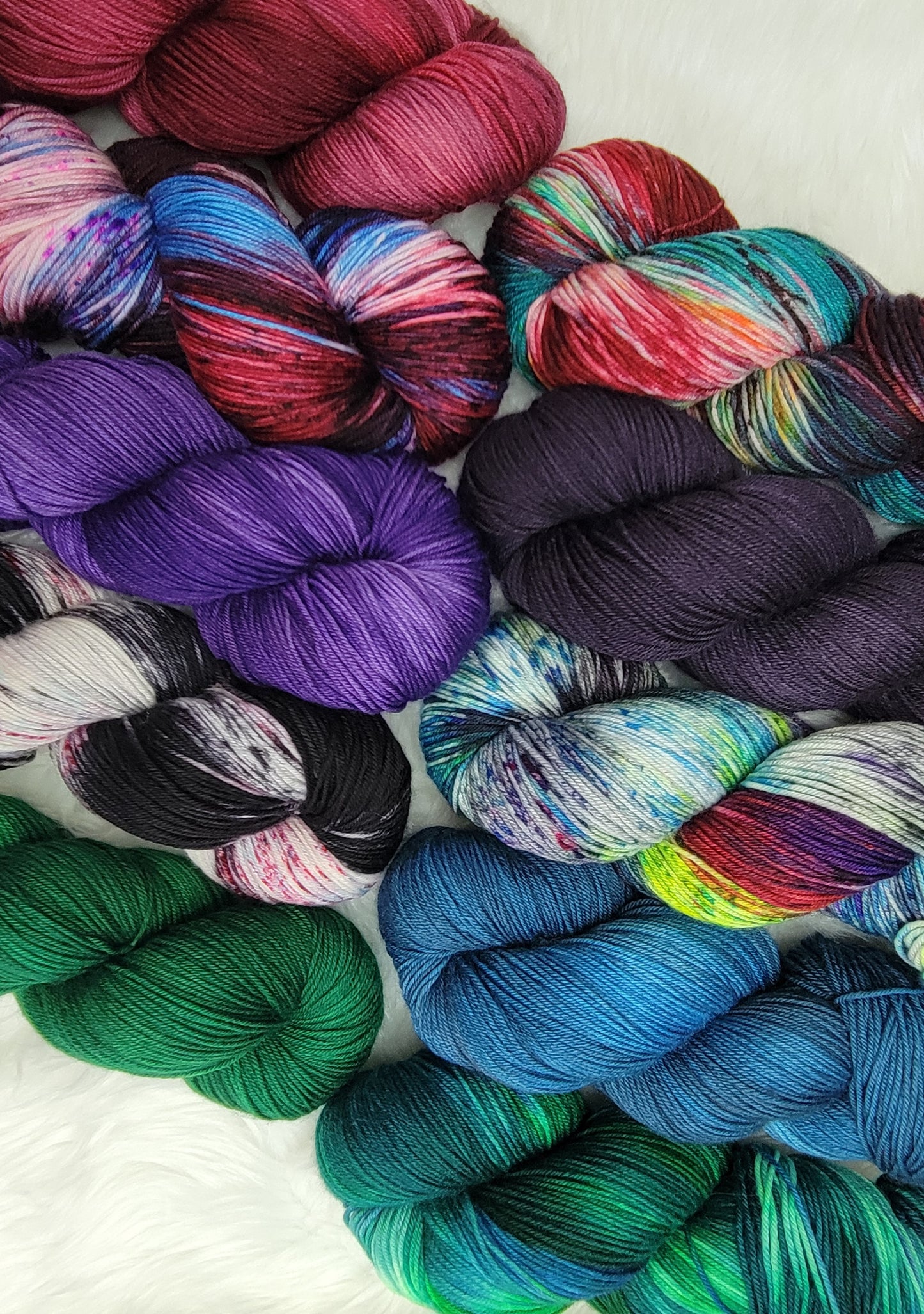Hand Dyed Yarn - The Ghost with the Most