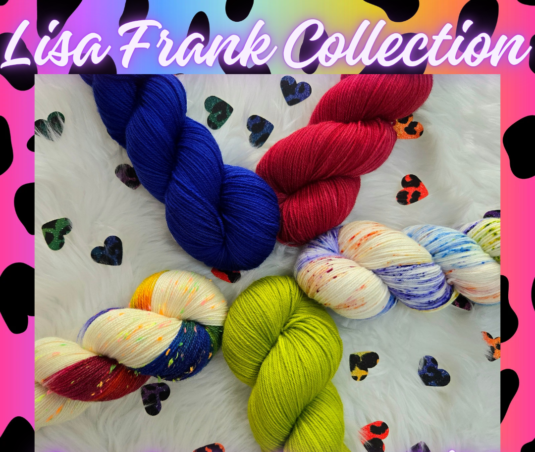 Hand Dyed Yarn - Rainbow Unicorn