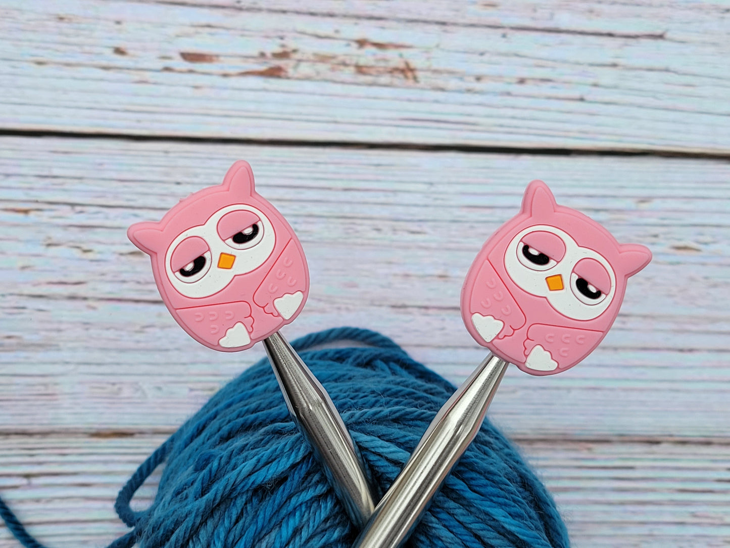 Stitch Stoppers/Point Protectors - Sleepy Owls