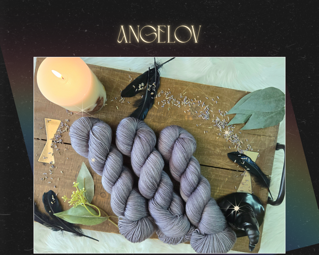 PRE-ORDER Hand Dyed Yarn - Practical Magic Collection