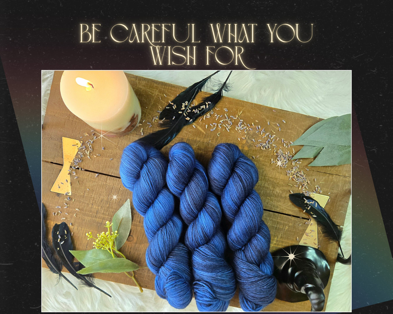 PRE-ORDER Hand Dyed Yarn - Practical Magic Collection