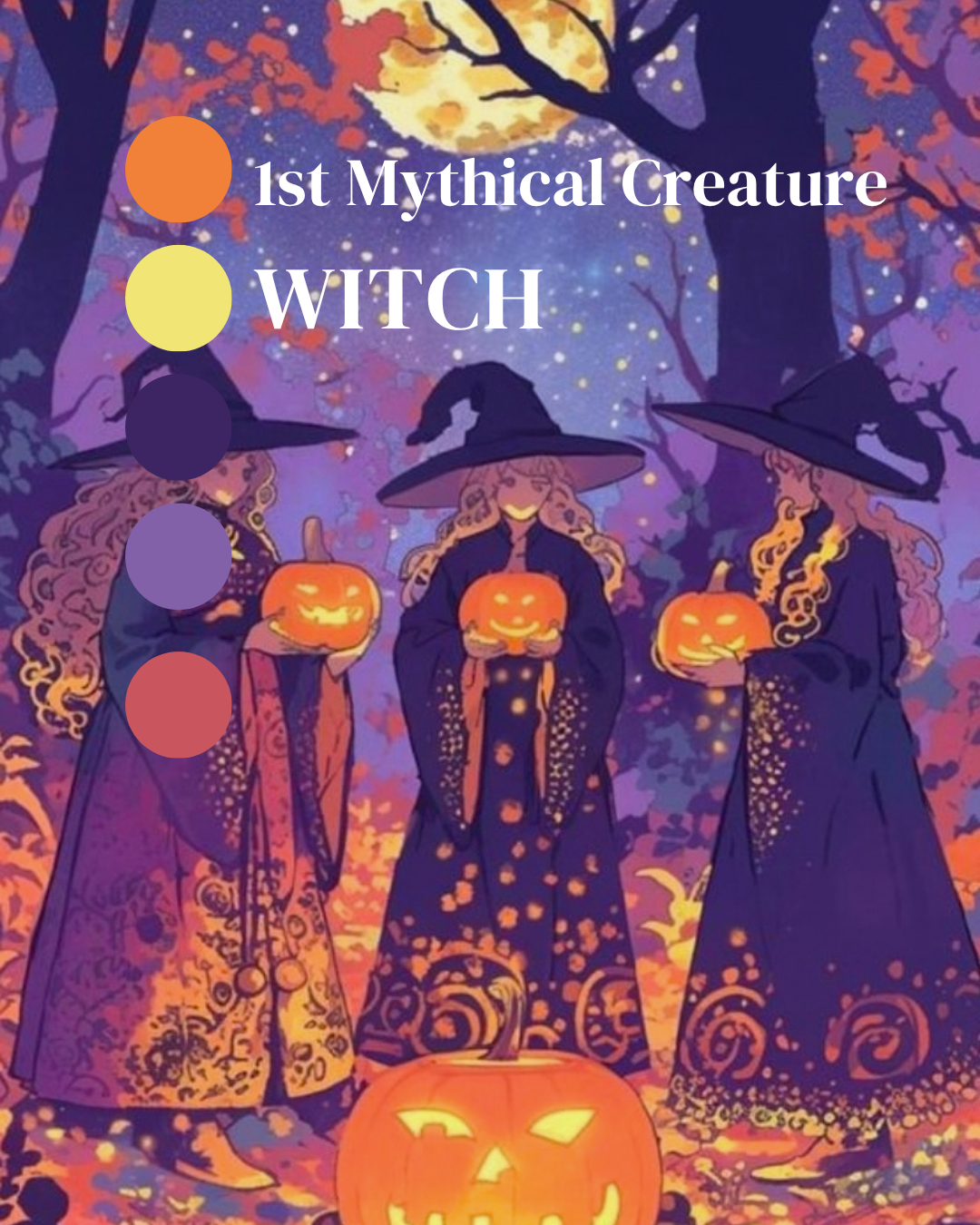 PRE-ORDER Hand Dyed Yarn - Mythical Creatures Witches
