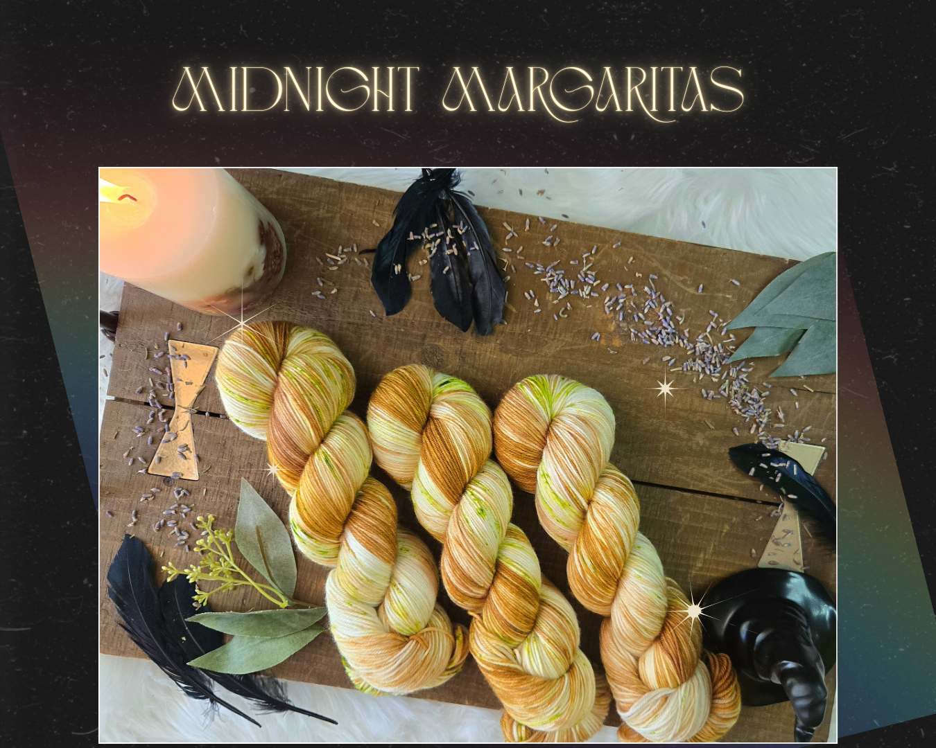 PRE-ORDER Hand Dyed Yarn - Practical Magic Collection
