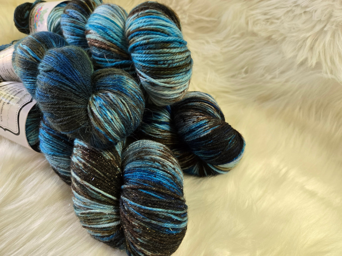 Hand Dyed Yarn & Fiber - Nocturne