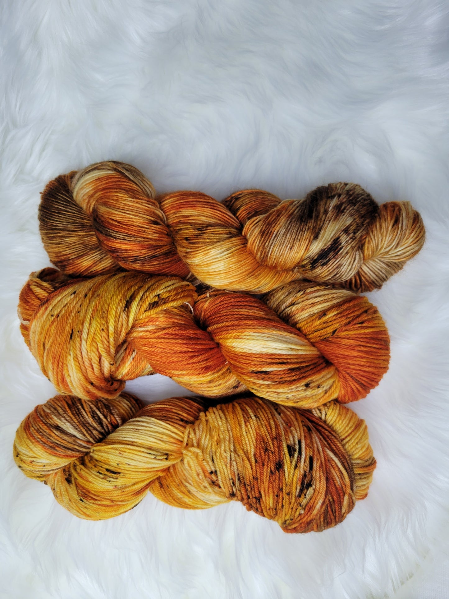 Hand Dyed Yarn - The Red Viper of Dorne