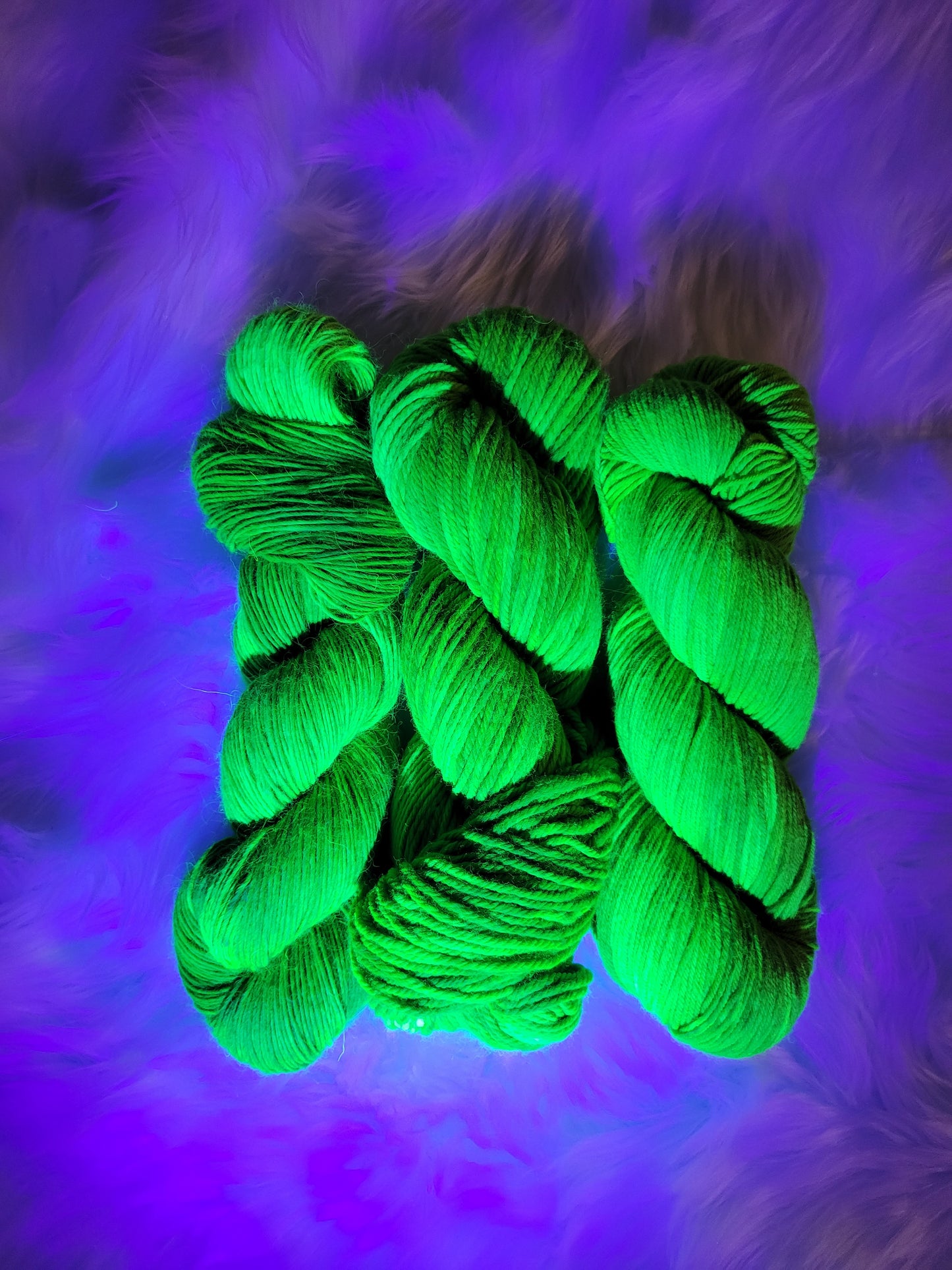 Hand Dyed Yarn - Limealicious