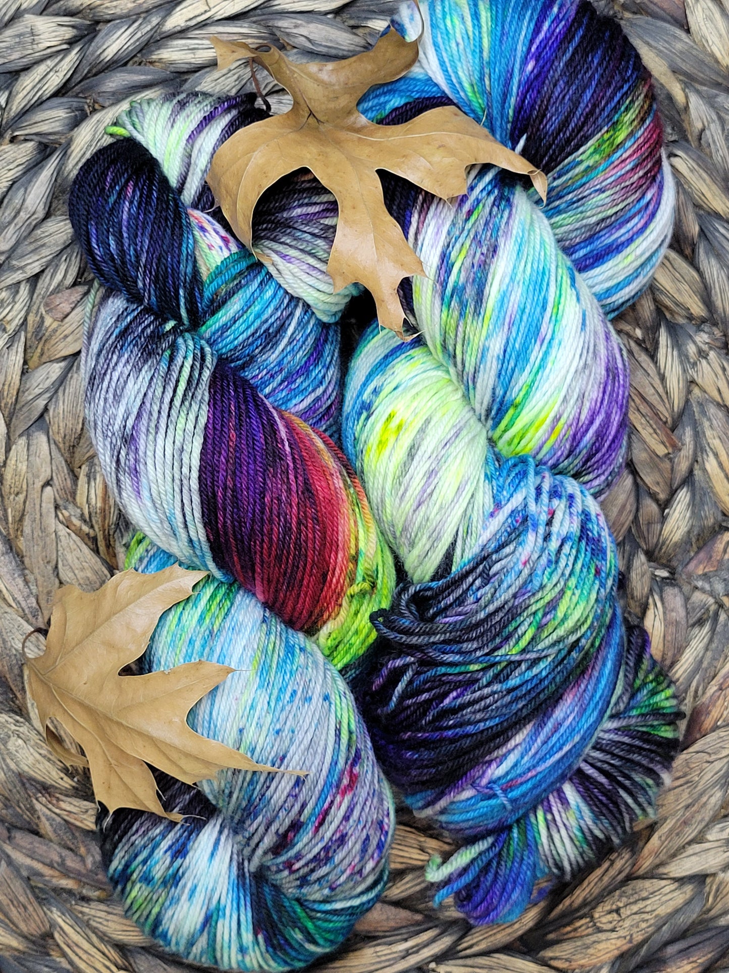 Hand Dyed Yarn - The Ghost with the Most