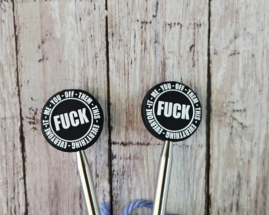 Stitch Stoppers/Point Protectors - F*ck