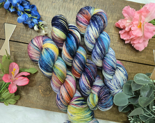 Hand Dyed Yarn & Fiber - Meadow