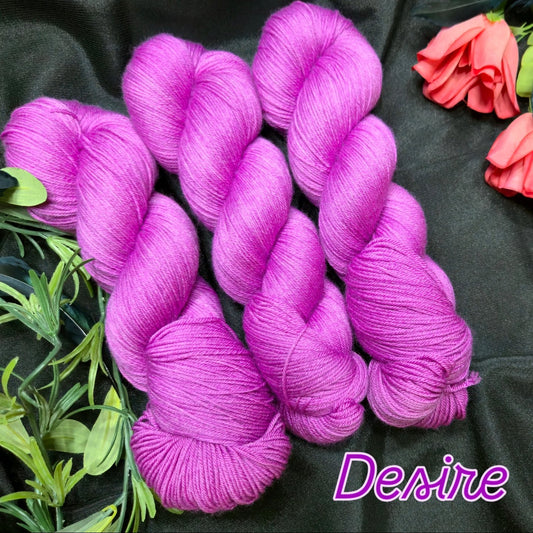 Hand Dyed Yarn & Fiber - Desire