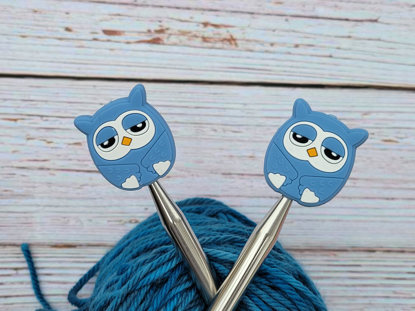 Stitch Stoppers/Point Protectors - Sleepy Owls