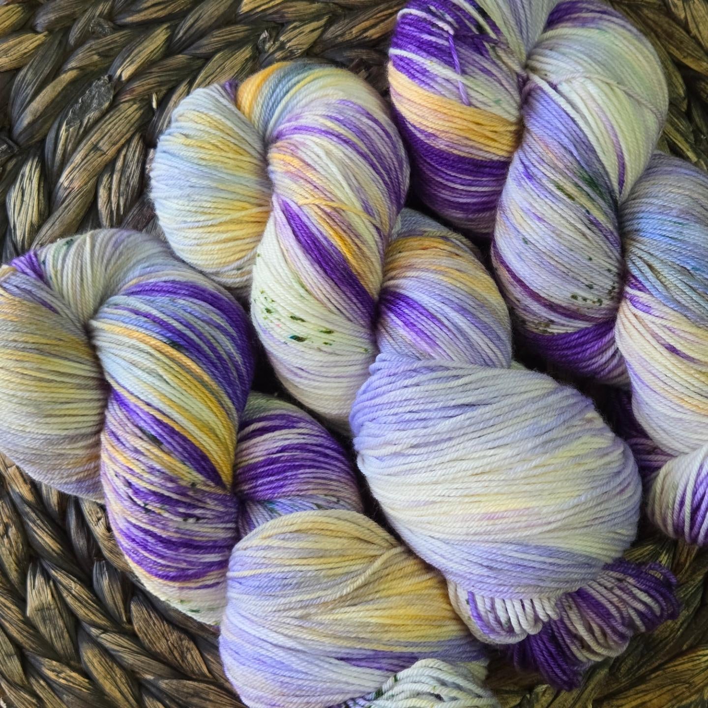 Hand Dyed Yarn - Iris