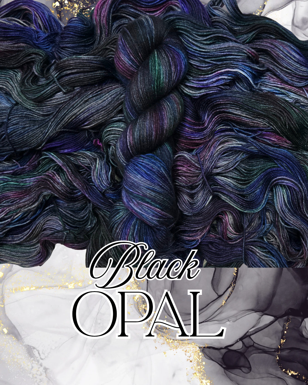 PRE-ORDER Hand Dyed Yarn - Bejeweled Collection