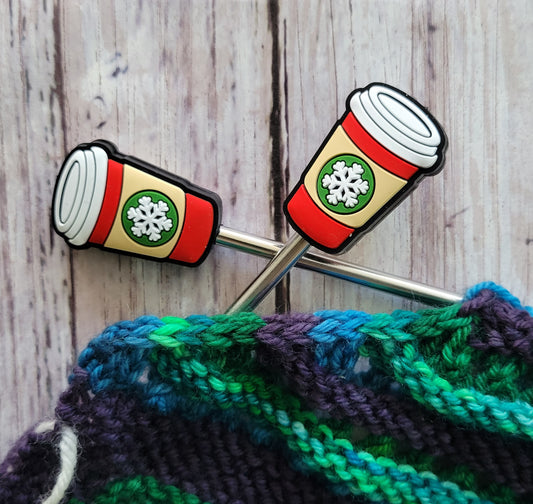 Stitch Stoppers/Point Protectors - Holiday Cups