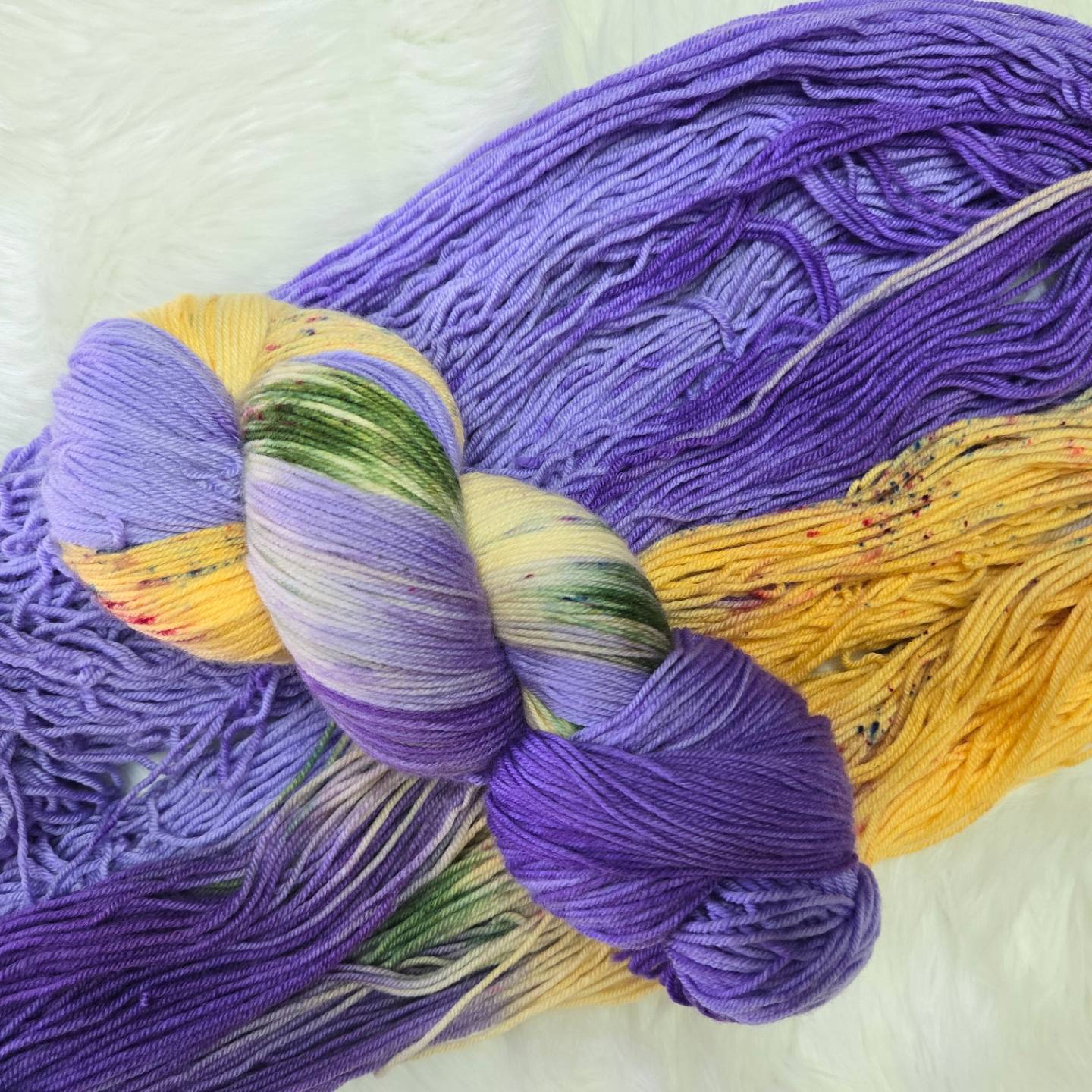 Hand Dyed Yarn - Flora