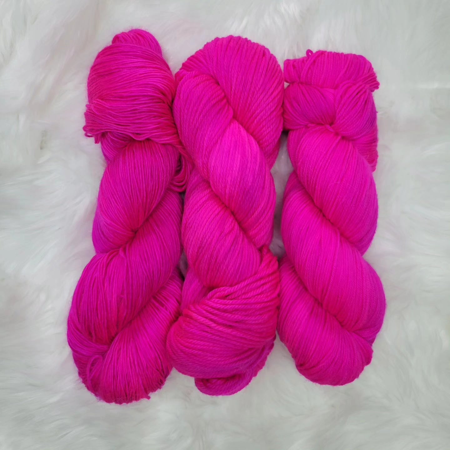 PRE-ORDER Hand Dyed Yarn - Summer Neons Collection
