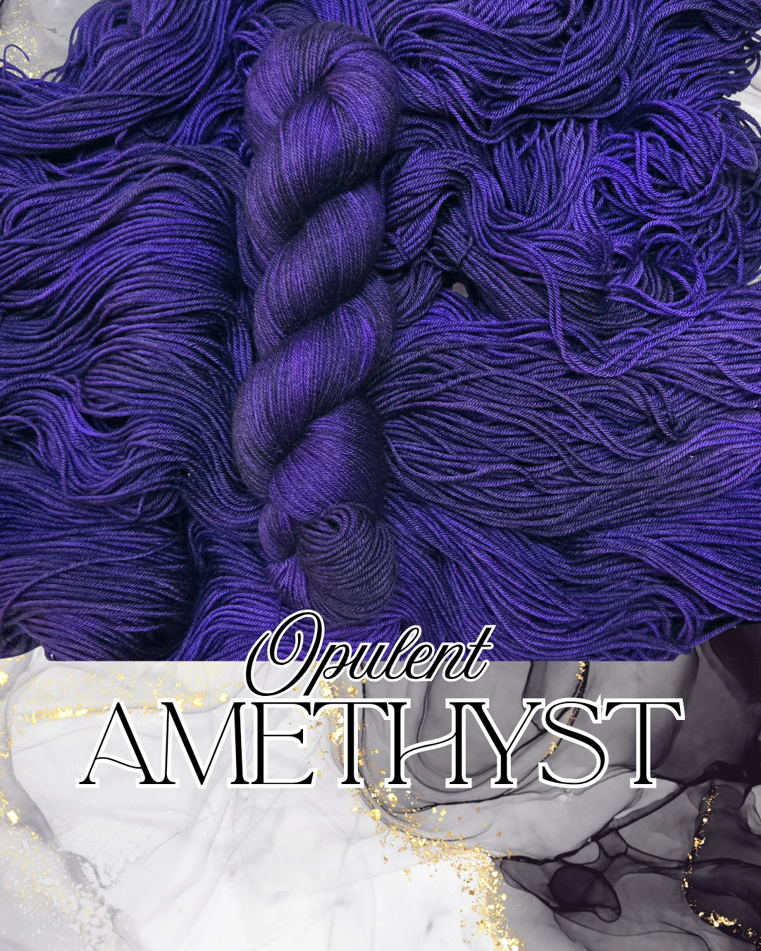 PRE-ORDER Hand Dyed Yarn - Bejeweled Collection