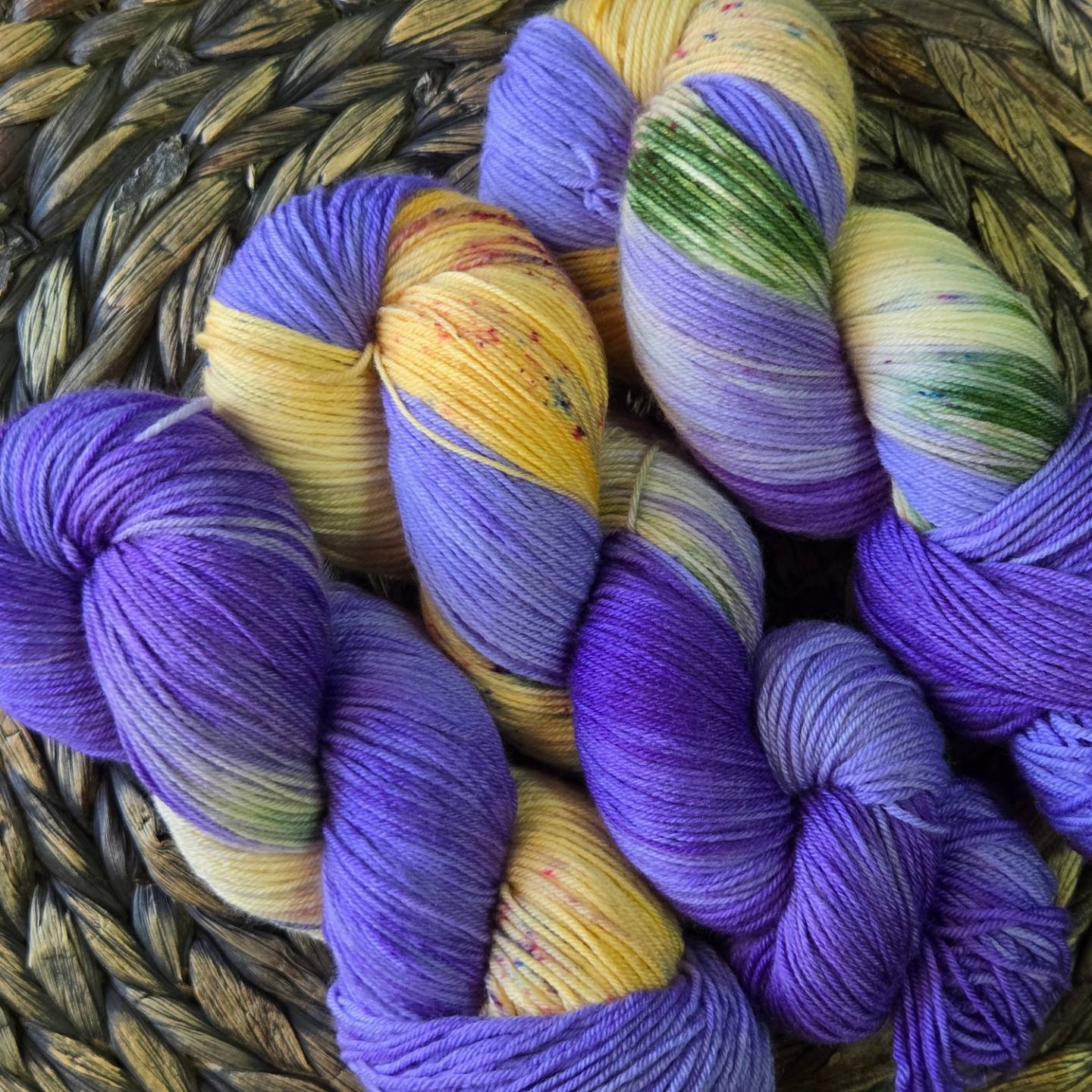 Hand Dyed Yarn - Flora