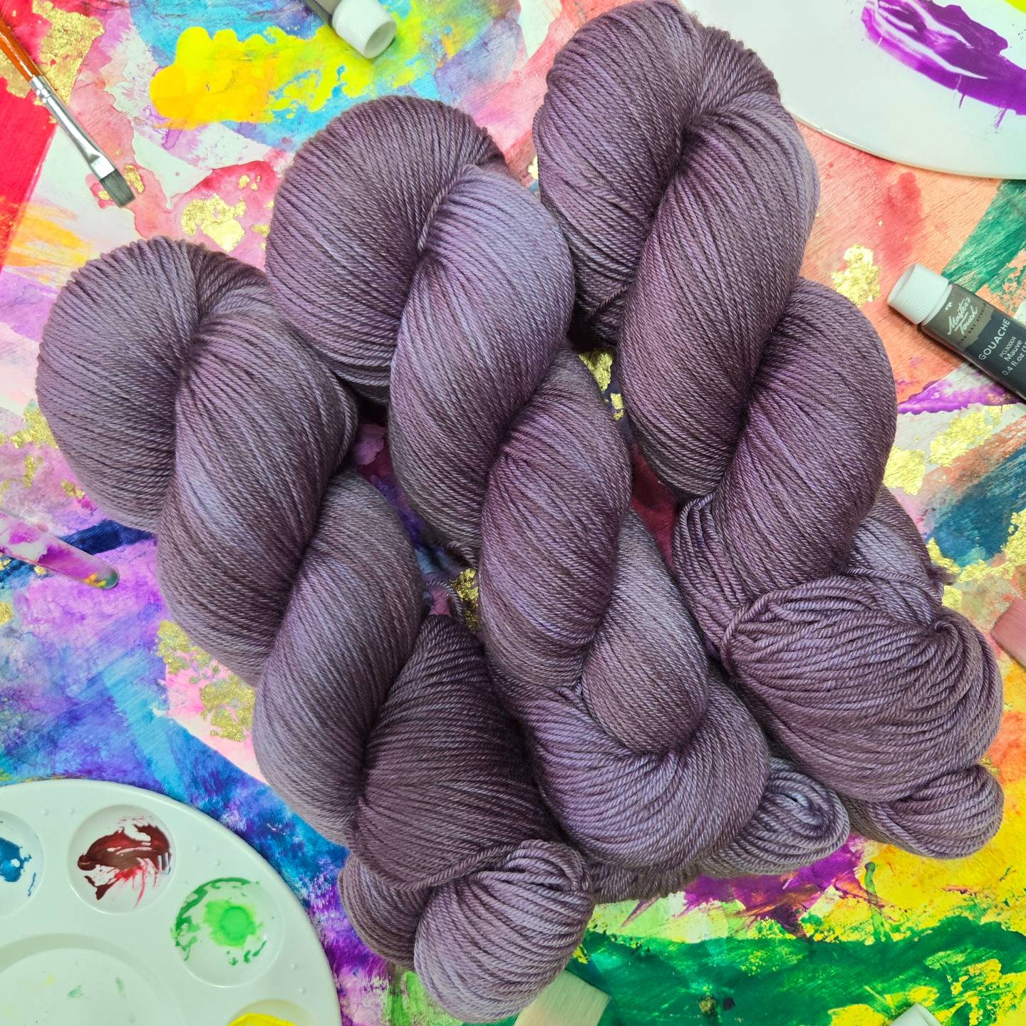 Hand Dyed Yarn - I Must Have Flowers