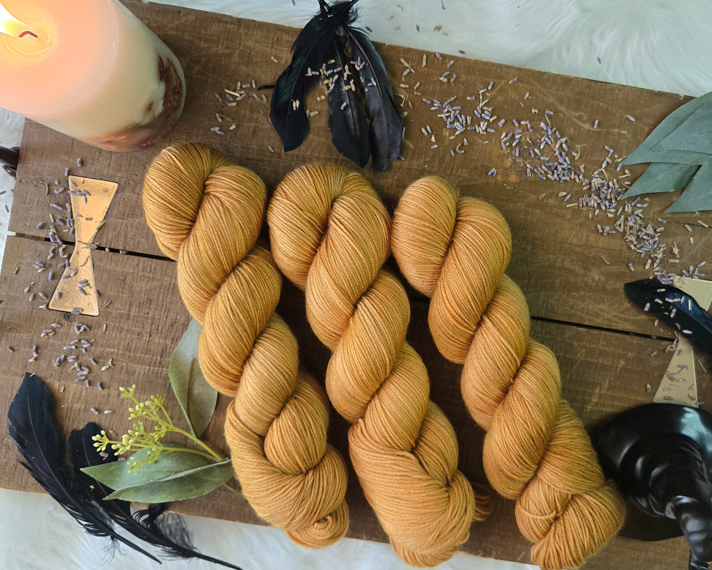 Hand Dyed Yarn & Fiber - Always On My Mind