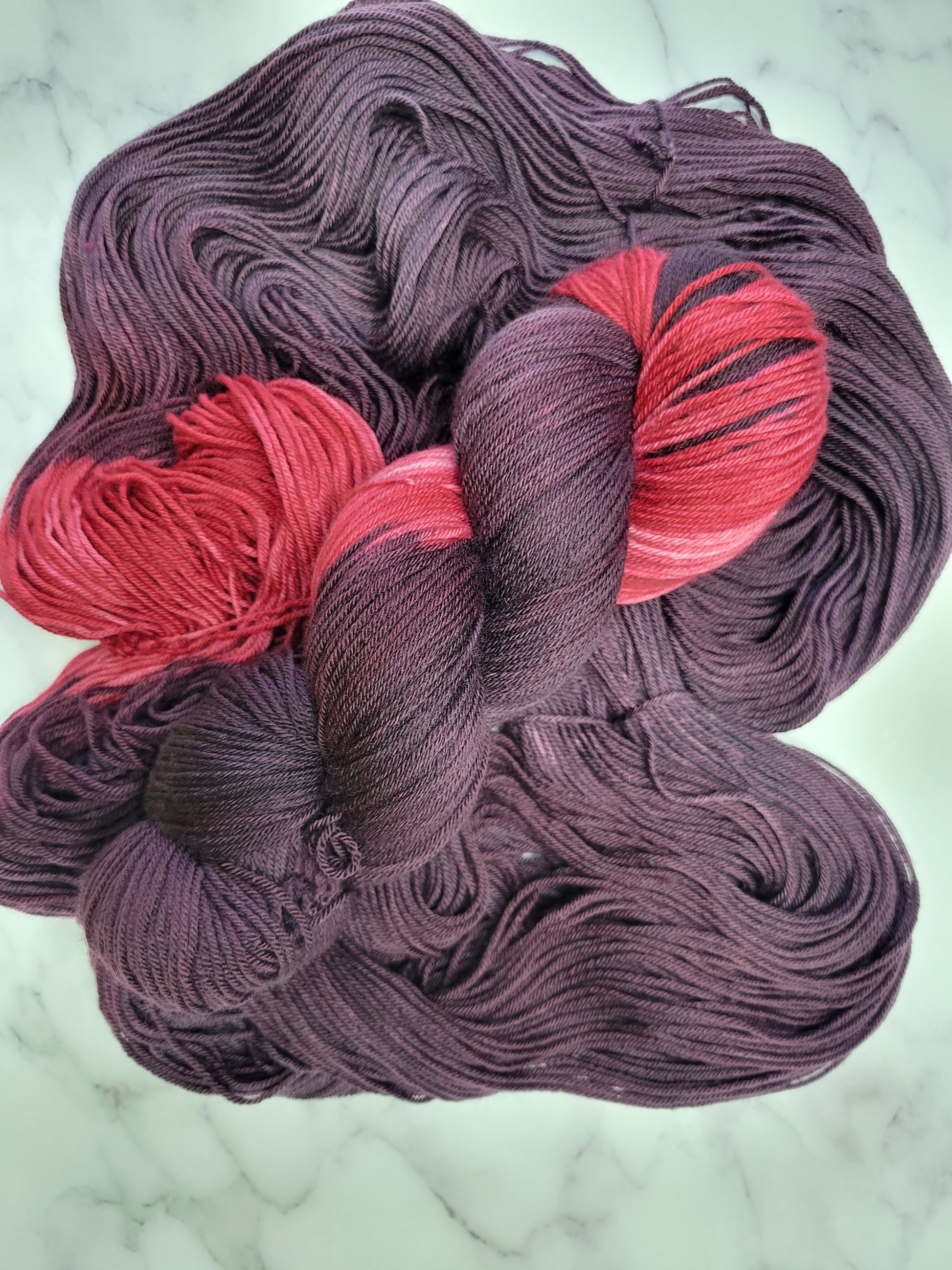 Hand-dyed Yarn @ Wonderland Yarns: OOAK Alice, DK