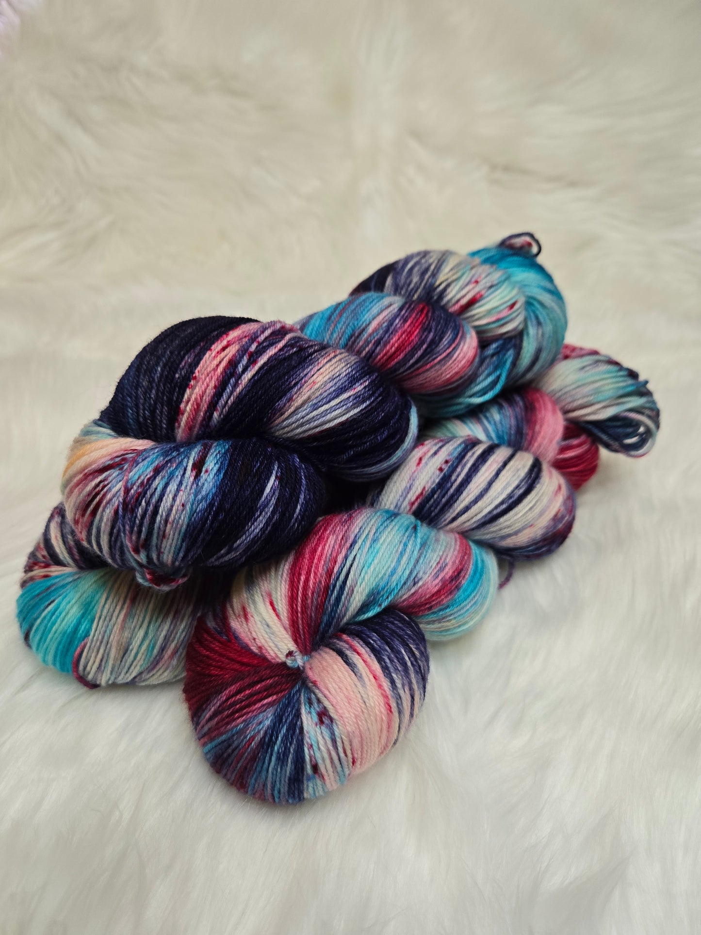 Hand Dyed Yarn - Christmas in July