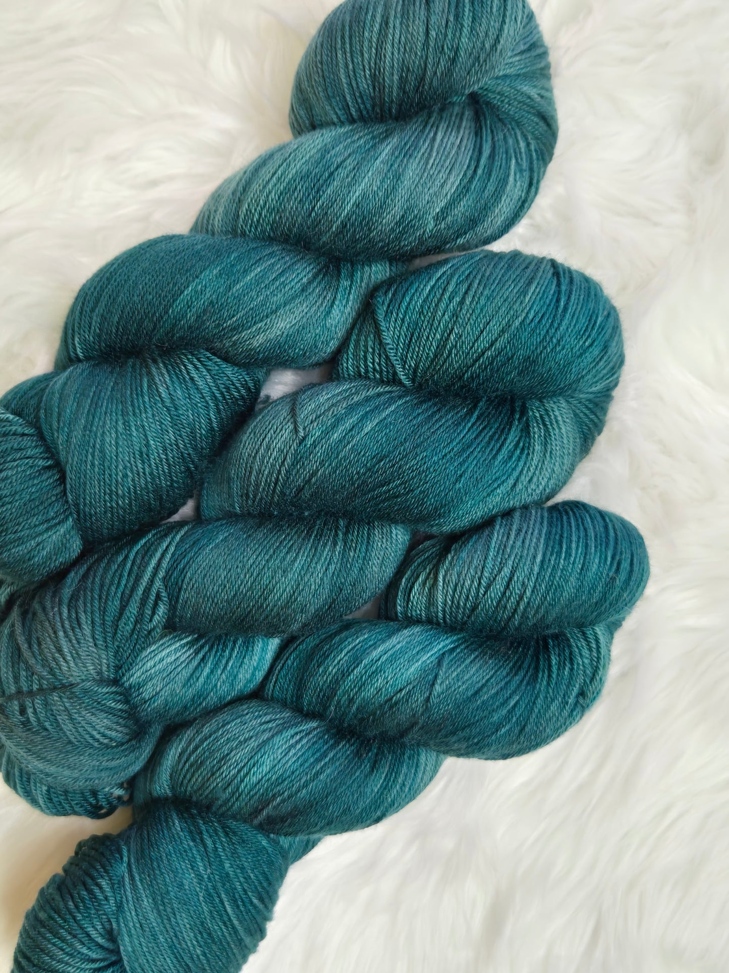 Hand Dyed Yarn - Blue Spruce