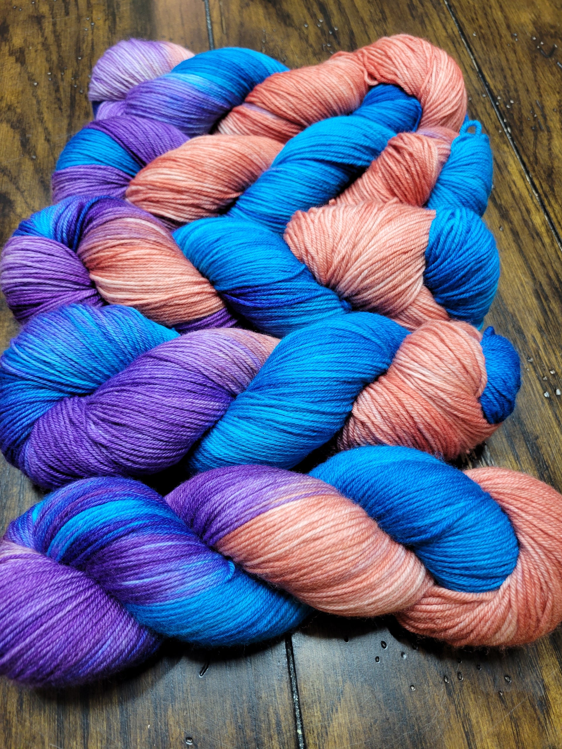 Hand Dyed Yarn - Alice – Yarn Dragon Fibers