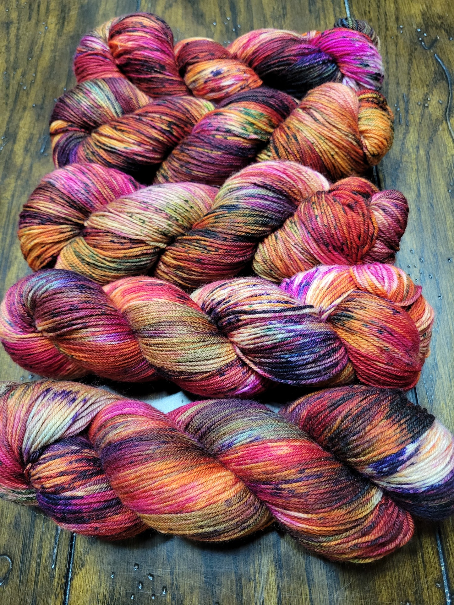 Hand Dyed Yarn - Golden Afternoon