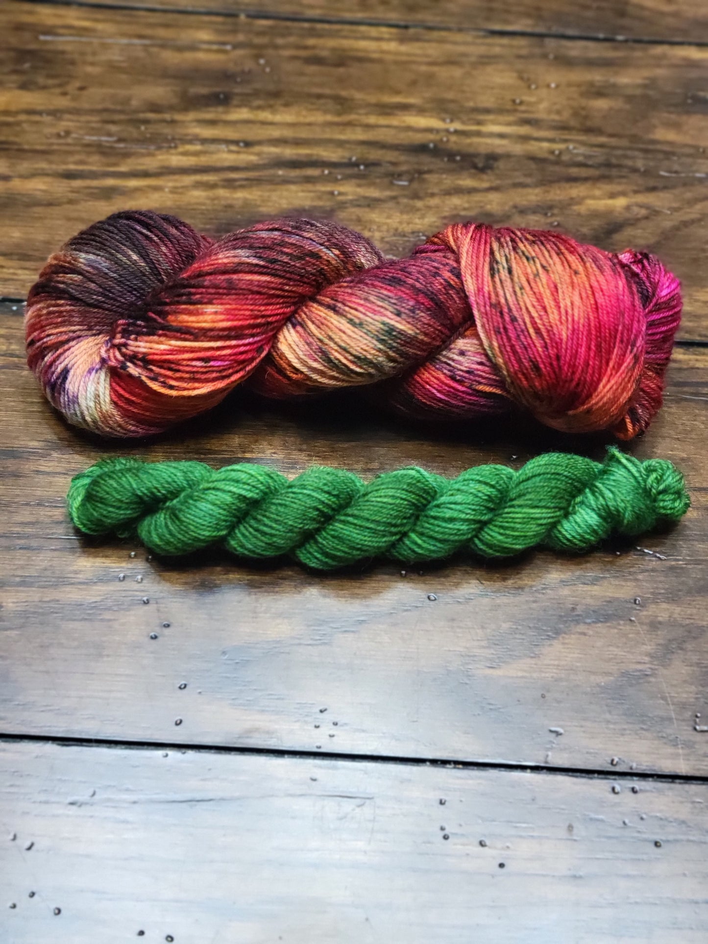 Hand Dyed Yarn - In the Garden Sock Set - 120g